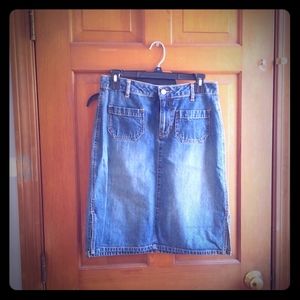 Jean skirt